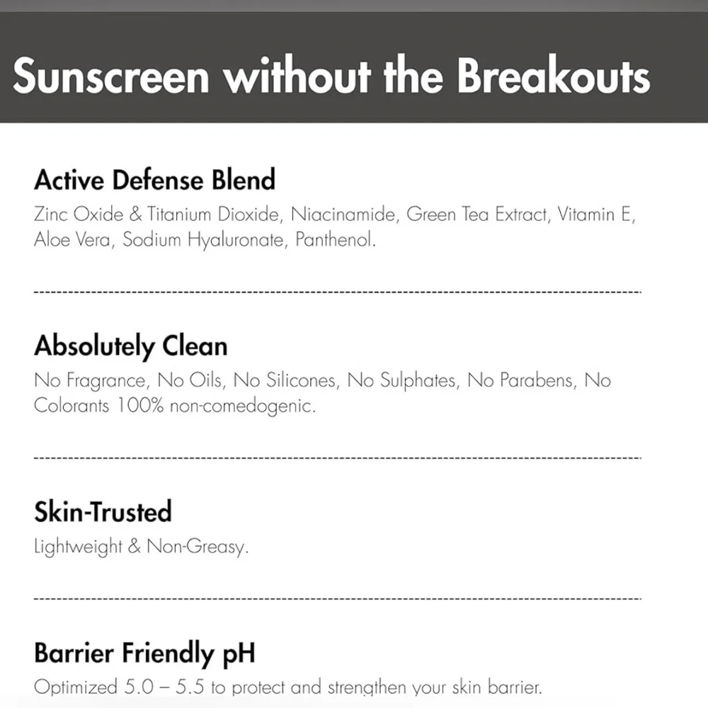 Acne Commander Non Comedogenic Tinted Sunscreen